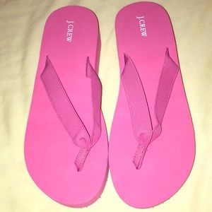 Never been worn J. Crew flip flops
